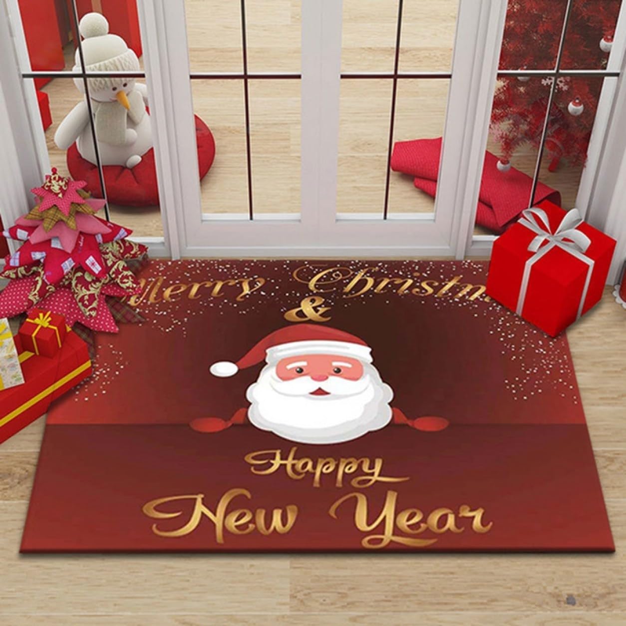 ラグマット リビングマット　玄関マット カーペットお風呂マット クリスマス飾り 1748829165.jpg?1669817357